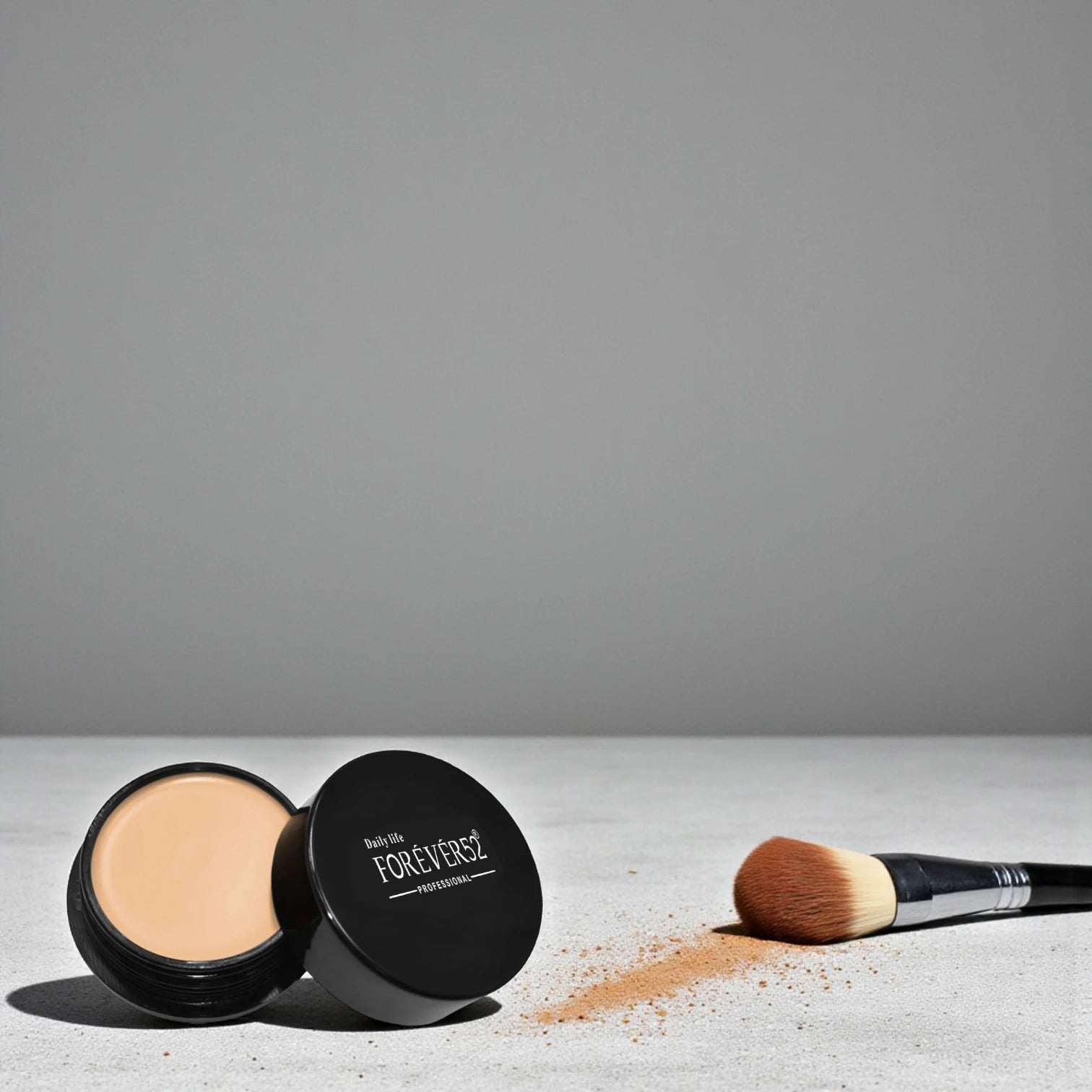 Forever52 Cream Foundation – Shade Warm Ivory (CF002). Silk protein formula with pore-minimizing, long-lasting coverage for flawless, radiant skin. - Damoo