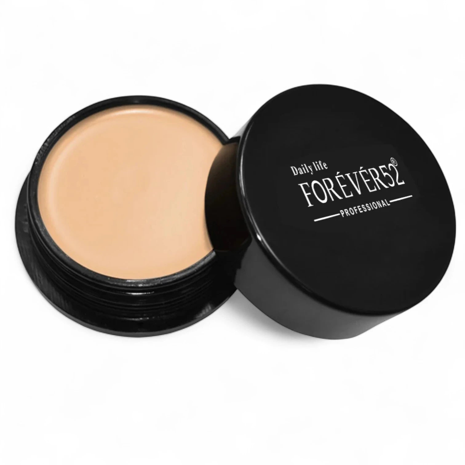 Forever52 Cream Foundation – Shade Warm Ivory (CF002). Silk protein formula with pore-minimizing, long-lasting coverage for flawless, radiant skin. - Damoo