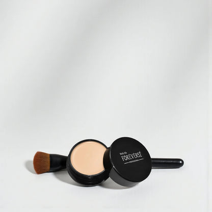 Forever52 Cream Foundation – Shade Beige (CF004). Silk protein formula foundation that minimizes pores, evens skin tone & delivers long-lasting, natural coverage. - Damoo