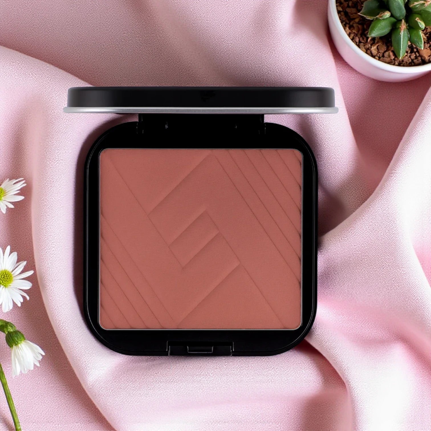 Forever52 Cheek Pop Blush – Pearl Shade CPB009, Highly Pigmented Creamy Powder Blush, Blendable Natural Finish, Long-Lasting Radiant Cheek Color - Damoo