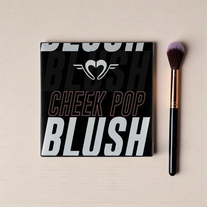 Forever52 Cheek Pop Blush – Pearl Shade CPB009, Highly Pigmented Creamy Powder Blush, Blendable Natural Finish, Long-Lasting Radiant Cheek Color - Damoo