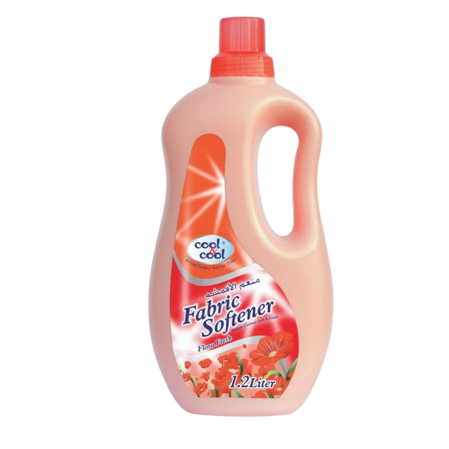 Cool & Cool Fabric Softener Flora Fresh 1.2L – Long-Lasting Floral Fragrance & Softness Booster - Damoo