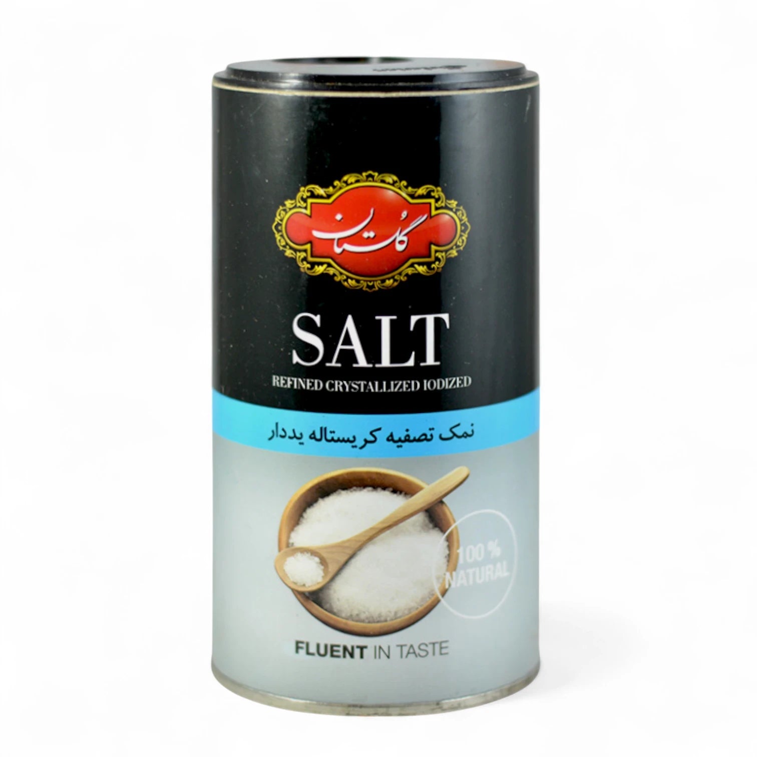 Golestan Refined Crystalized Iodized Salt | High Purity & Fluently Tastes Perfect | Hygienically Packed for Freshness - Damoo