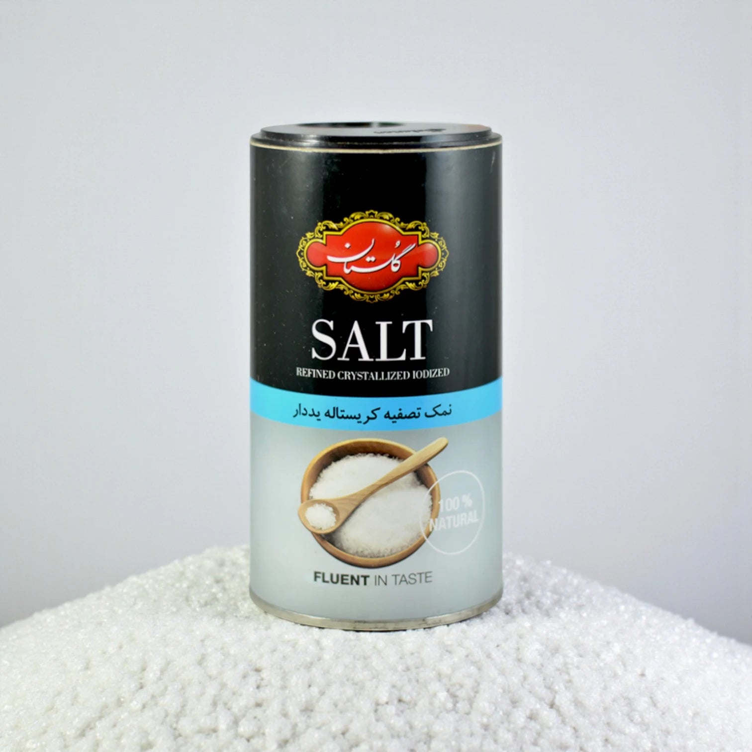 Golestan Refined Crystalized Iodized Salt | High Purity & Fluently Tastes Perfect | Hygienically Packed for Freshness - Damoo