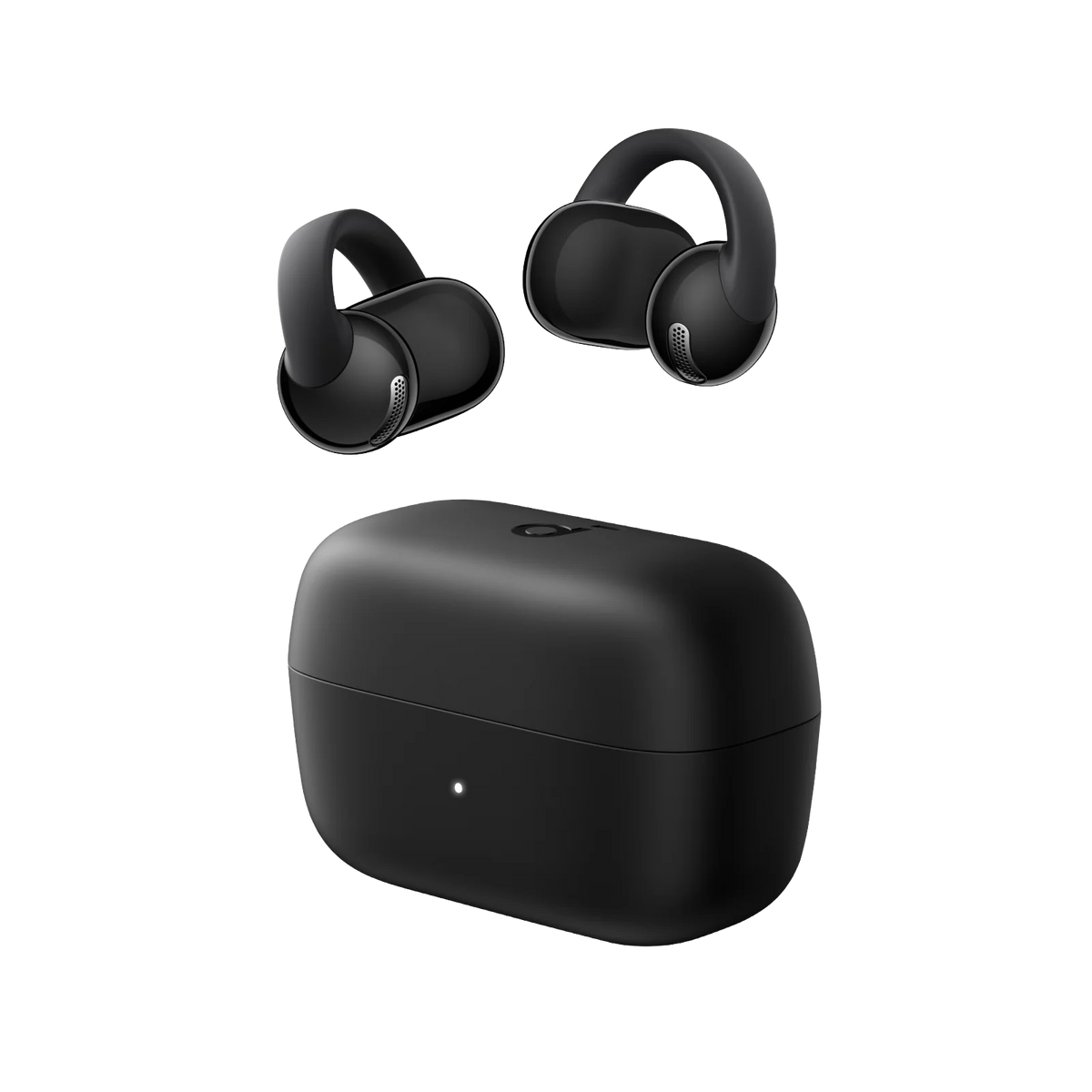 soundcore من ANKER C50i سماعات أذن لاسلكية بتصميم مشبك مفتوح – أسود | مشغلات ديناميكية 12 مم | بطارية 7 ساعات لكل شحنة | IP55 | مكالمات واضحة بالذكاء الاصطناعي