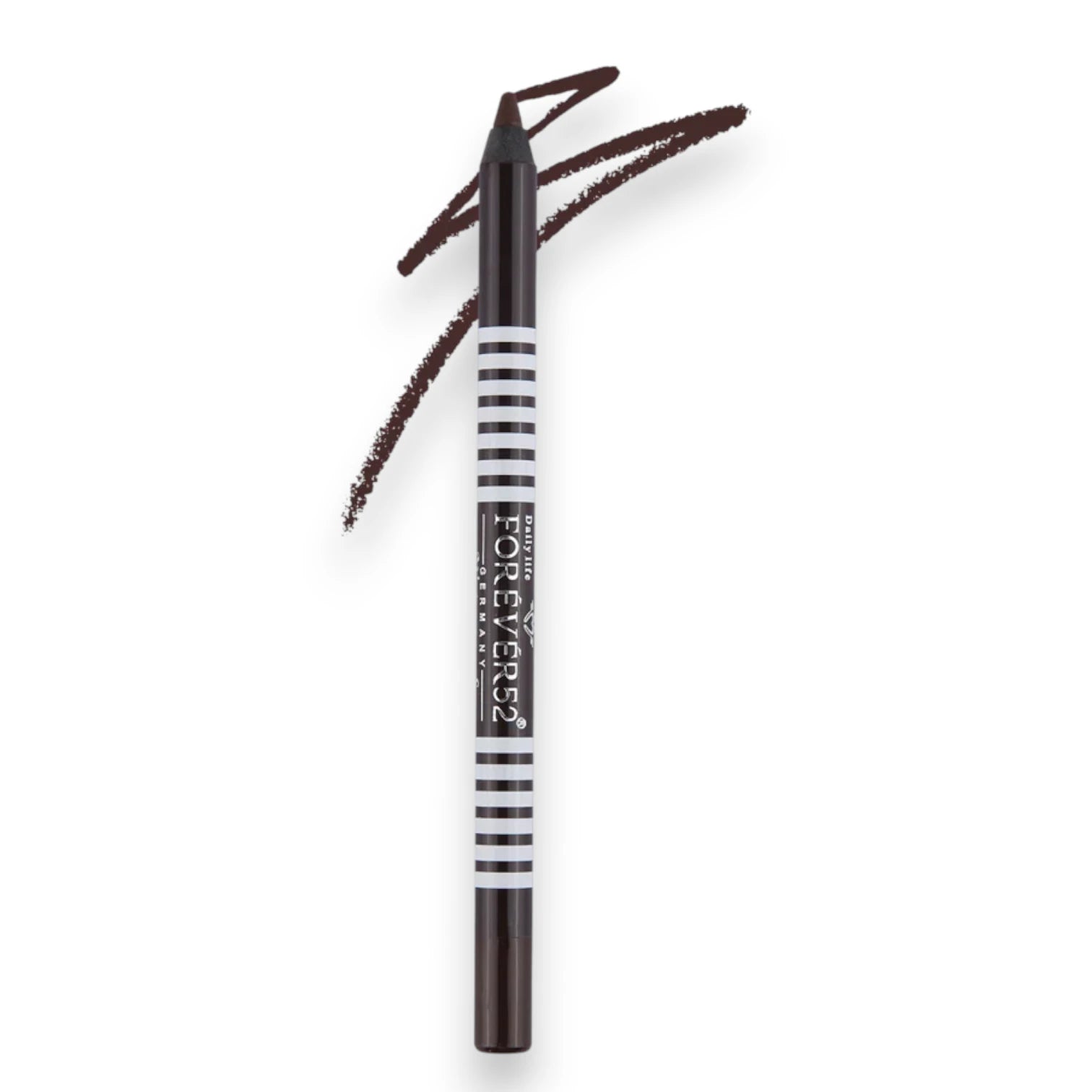 Daily Life Forever52 Waterproof Smoothening Eye Pencil – Dark Brown | Long-Lasting, Smudge-Proof, Intense Pigment | F502 New Edition - Damoo