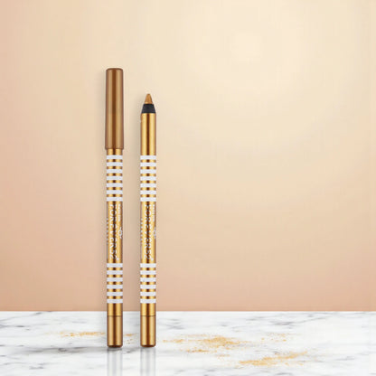 Forever52 Waterproof Smoothening Eye Pencil Gold F505 | Smudge-Proof, Long-Lasting Metallic Eyeliner for Bold & Shimmering Eye Looks - Damoo