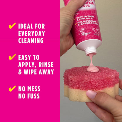 Star Drops THE PINK STUFF Squeezable Cleaning Paste 300 Grams – Multi-Purpose Stain Cleaning Power | Easy to Rinse and Wipe Away