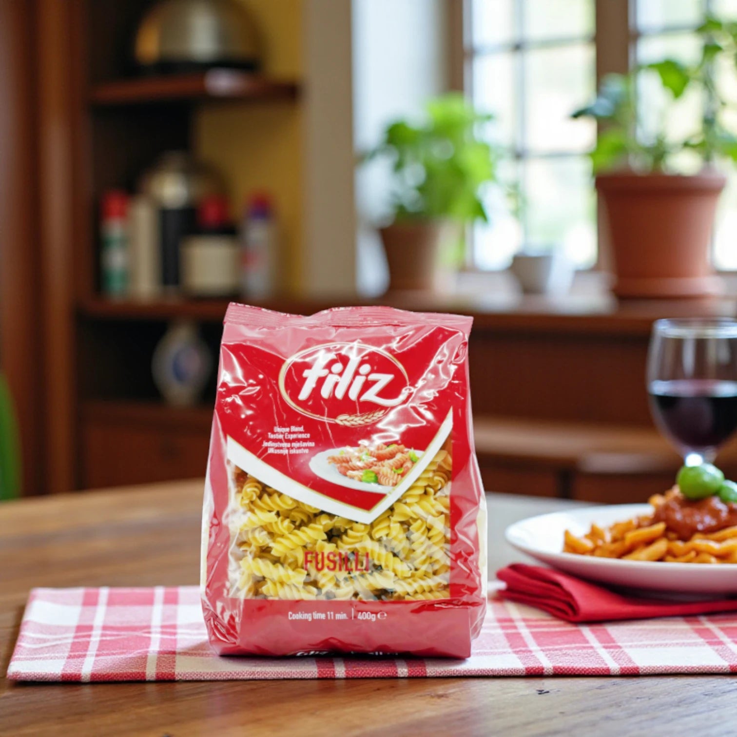 Filiz Fusilli Pasta Value Pack | 3 x 400g | Premium Spiral Pasta | Cooks in 11 Minutes | Ideal for Salads, Sauces & Bakes - Damoo