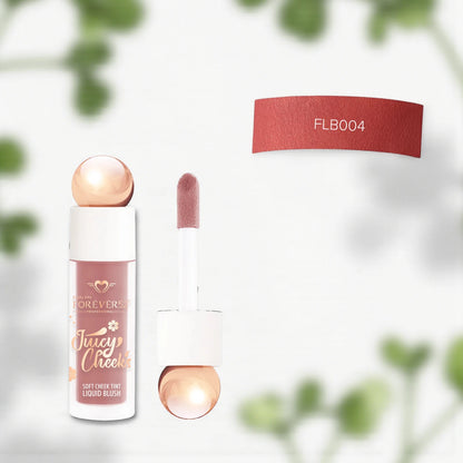 Forever52 Juicy Cheeks Soft Cheek Liquid Blush FLB004 GRATEFUL – Lightweight, Long-Lasting, Buildable Rosy Tint | Nourishing & Easy to Blend Formula - Damoo