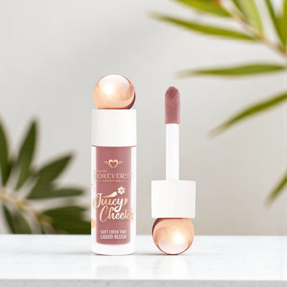 Forever52 Juicy Cheeks Soft Cheek Liquid Blush FLB006 FAITHFUL – Weightless, Long-Lasting, Buildable & Natural Rosy Tint | Nourishing, Easy Blend Formula - Damoo