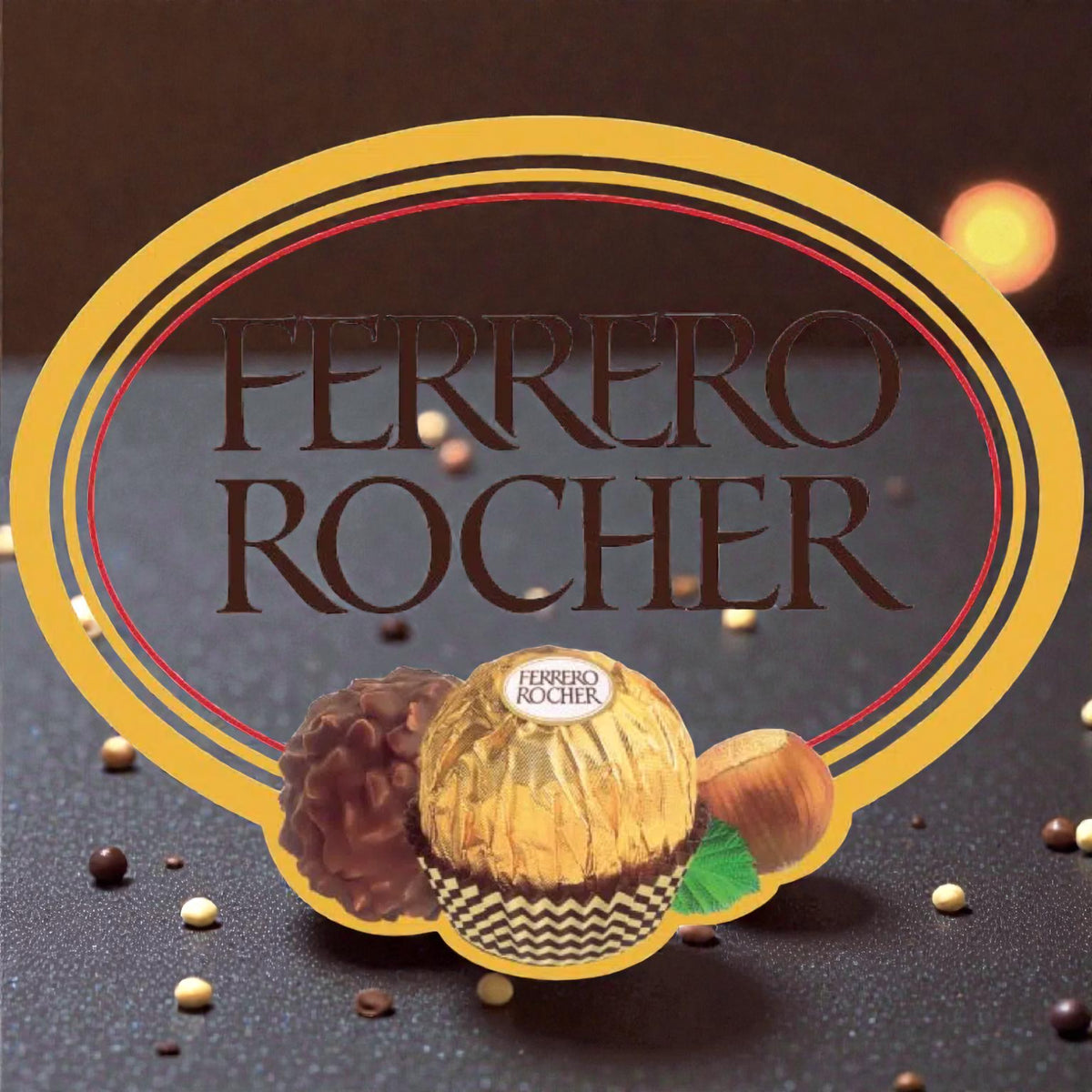 Ferrero Rocher 16-Piece Chocolate Collection 200g – Whole Hazelnut Milk Chocolate Gift Box - Damoo