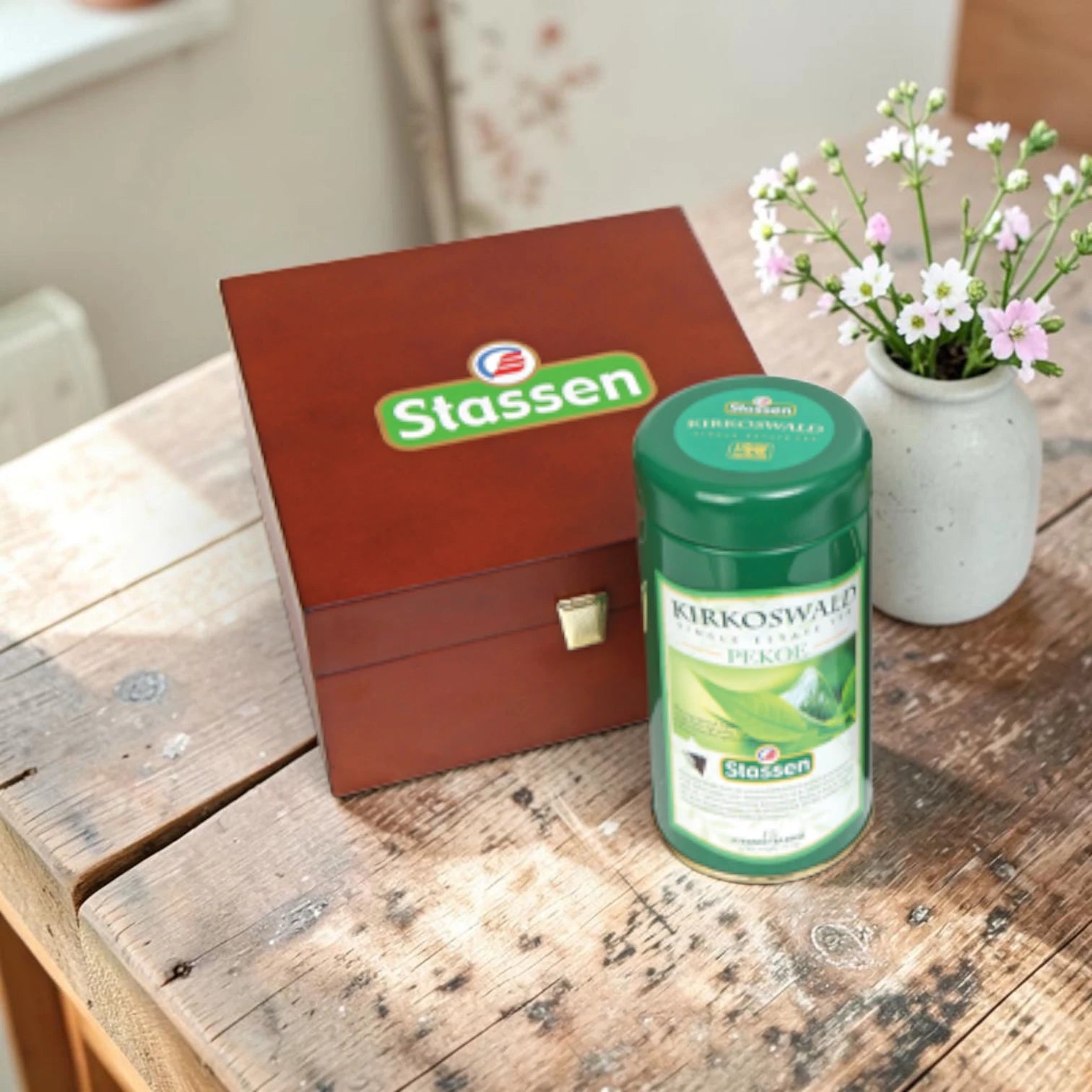 Stassen Kirkoswald Pekoe Tea 15 Pyramid Tea Bags, Premium Single Estate Tea with Rich Aroma - Damoo