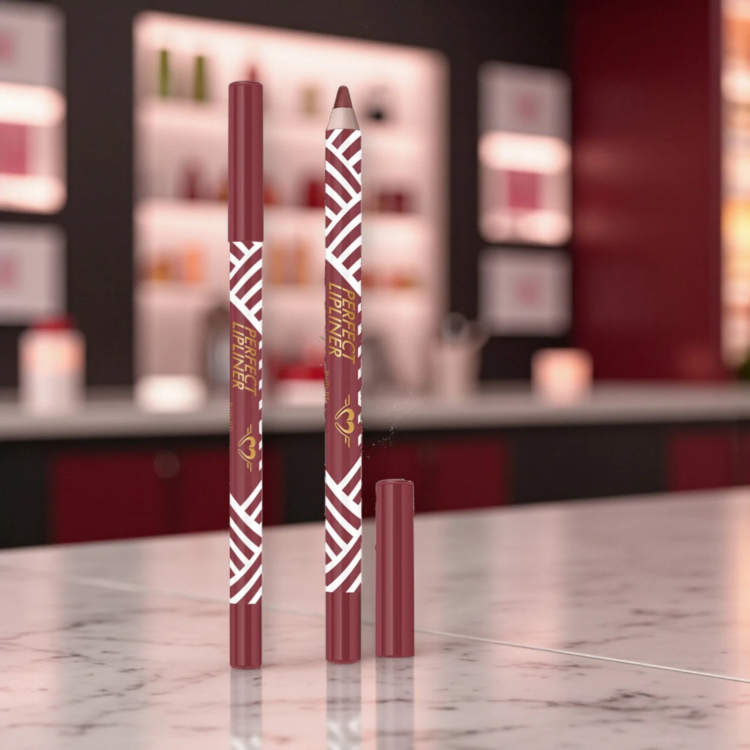 Perfect Lip Liner – Blush G204 | Long-Lasting, Smooth Glide, Smudge-Proof, Precise Definition Lip Pencil - Damoo