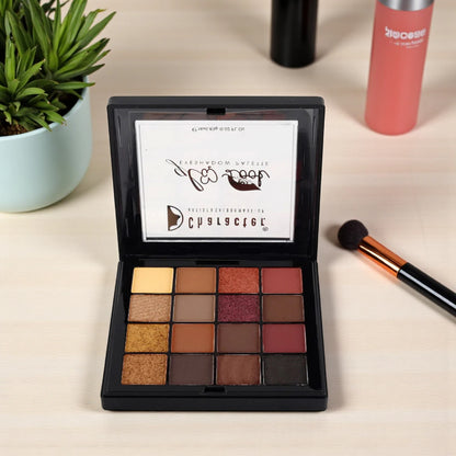 Character Glam Look Eyeshadow Palette GME002 | Highly Pigmented, Blendable Shades | Matte & Shimmer Finishes for Professional Eye Makeup - Damoo