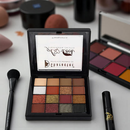 Character Glam Look Eyeshadow Palette GME003 | High-Pigment Matte & Shimmer Shades | Long-Lasting, Blendable Professional Eye Makeup Palette - Damoo