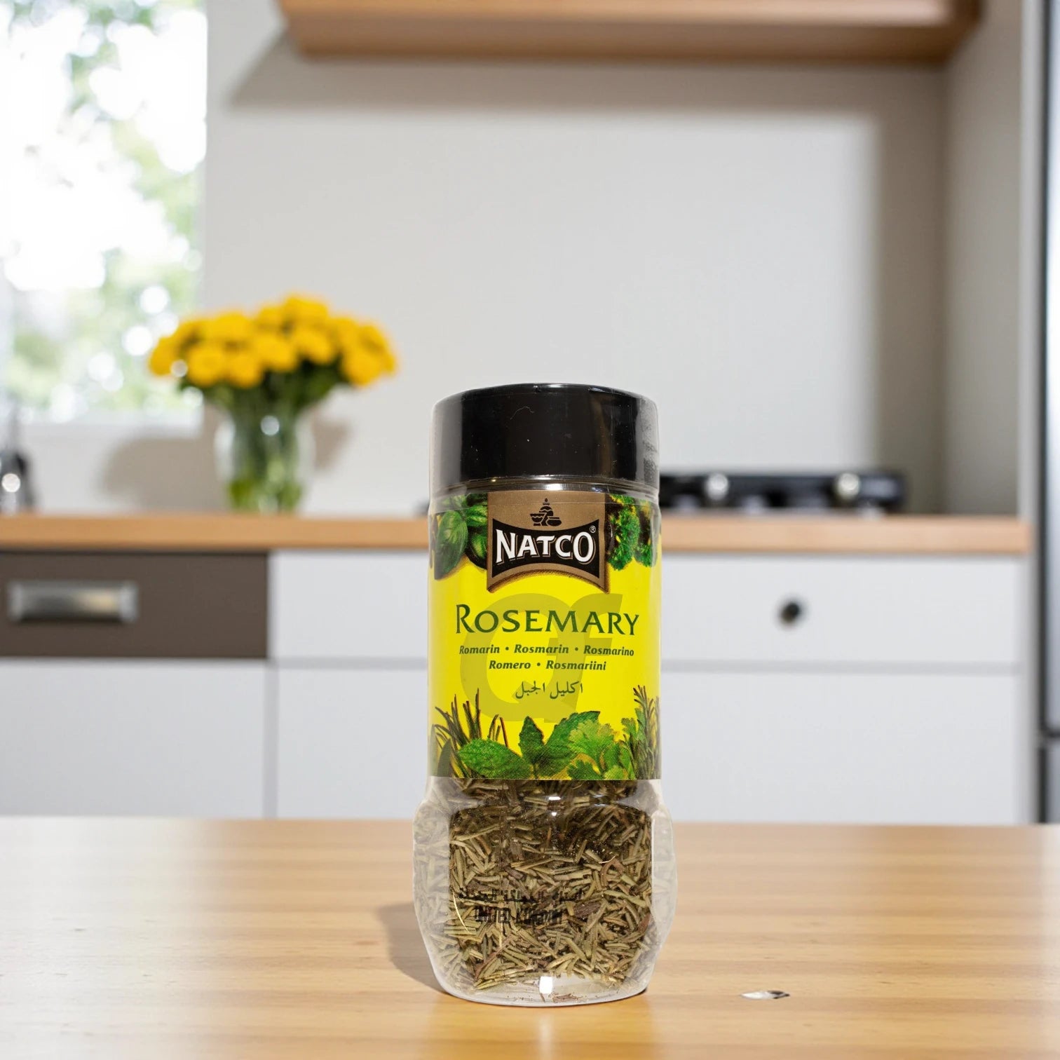 Natco Dried Rosemary Leaves – 40g Jar | Aromatic Herb for Roasting, Marinades & Garnishing | Perfect for Meat, Veggies & Dressings - Damoo