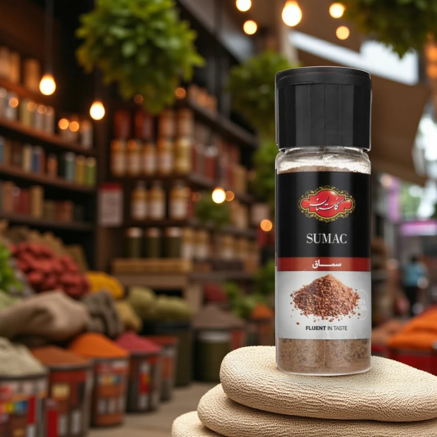 Golestan Sumac Powder – Premium Grade 1 Persian Spice | Tangy & Citrusy Flavor | Rich in Vitamin C & Omega-3 | 100% Natural & Preservative-Free - Damoo