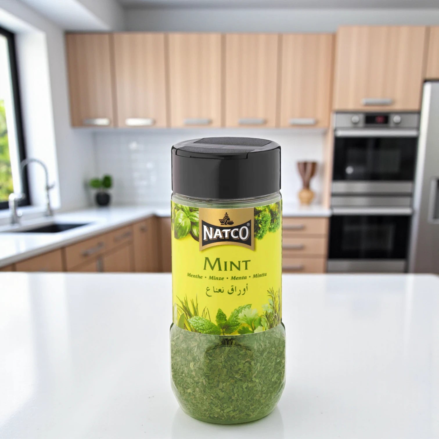 Natco Dried Mint Leaves Jar – 30g | Aromatic Herb for Sweet & Savoury Dishes | Versatile Seasoning for Curries, Chutneys, Teas & More - Damoo