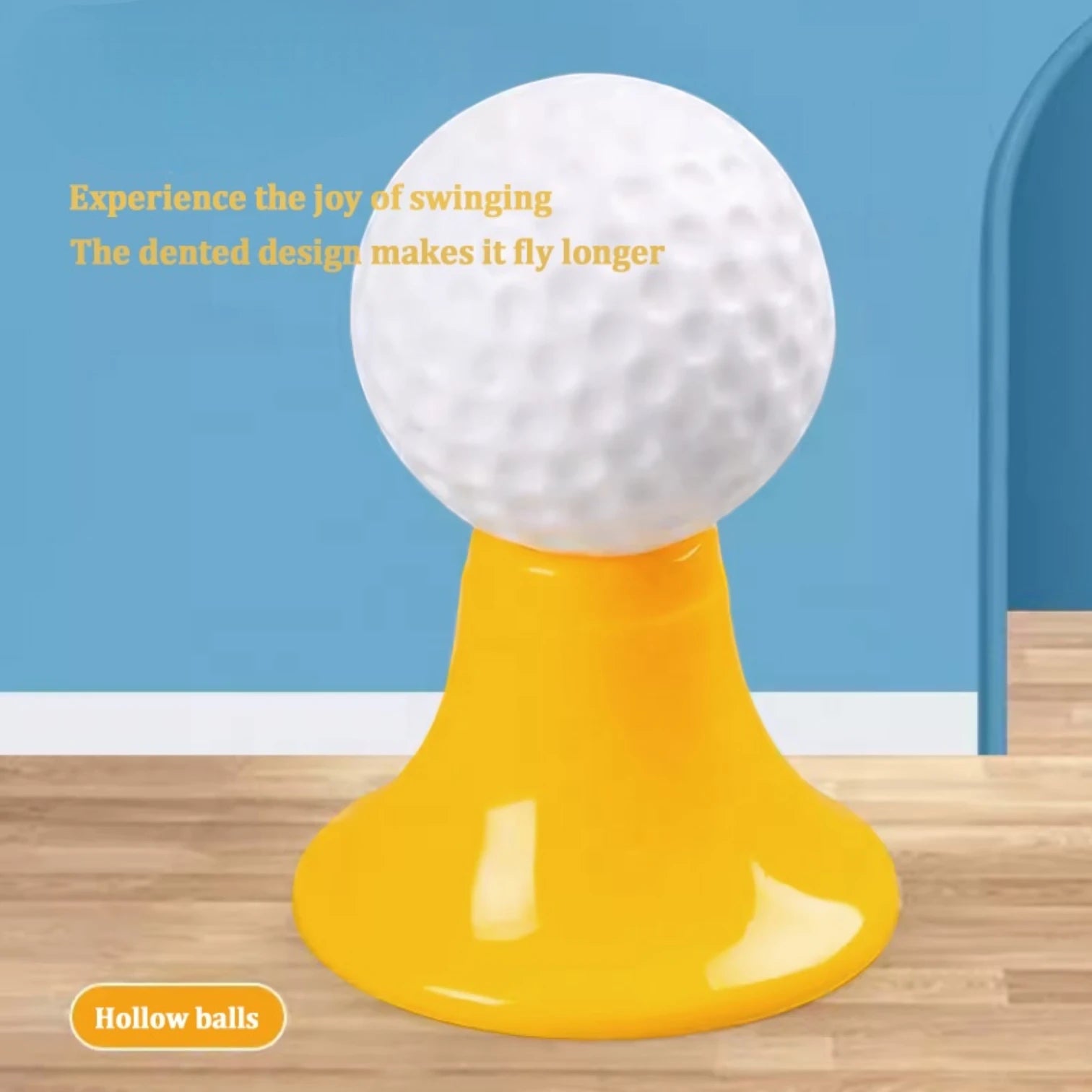 Kids Golf Play Set with Adjustable Clubs & Cornhole Board – Indoor & Outdoor Golf Toy with 9 Balls, Practice Holes & Mat | Sports Toss Game for Toddlers Ages 3–7