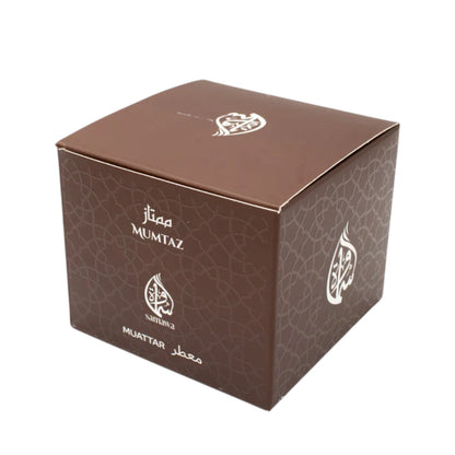 Samawa Muattar Mumtaz Premium Bakhoor – 40g Oud, Musk & Cardamom Incense Blend for Home & Ritual Use | Elegant Arabic Fragrance - Damoo