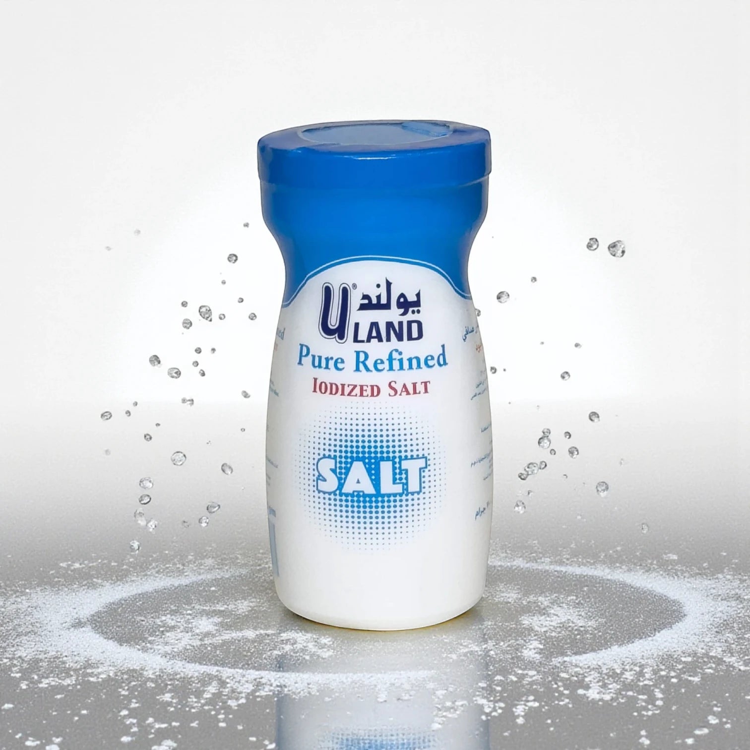 ULAND Pure Refined Iodized Salt 700g Pack of 2 – Fine Texture, Versatile Culinary Essential for Everyday Cooking & Seasoning - Damoo