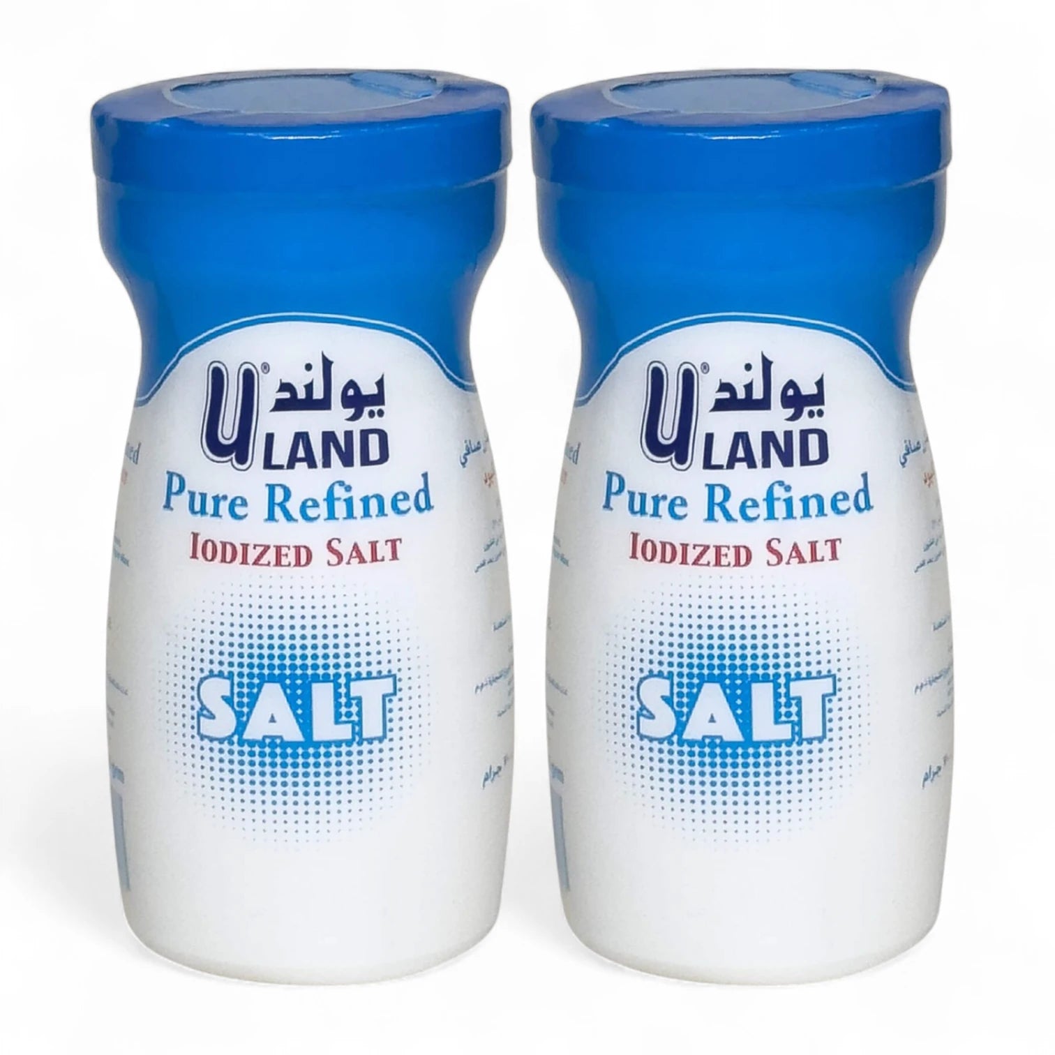 ULAND Pure Refined Iodized Salt 700g Pack of 2 – Fine Texture, Versatile Culinary Essential for Everyday Cooking & Seasoning - Damoo