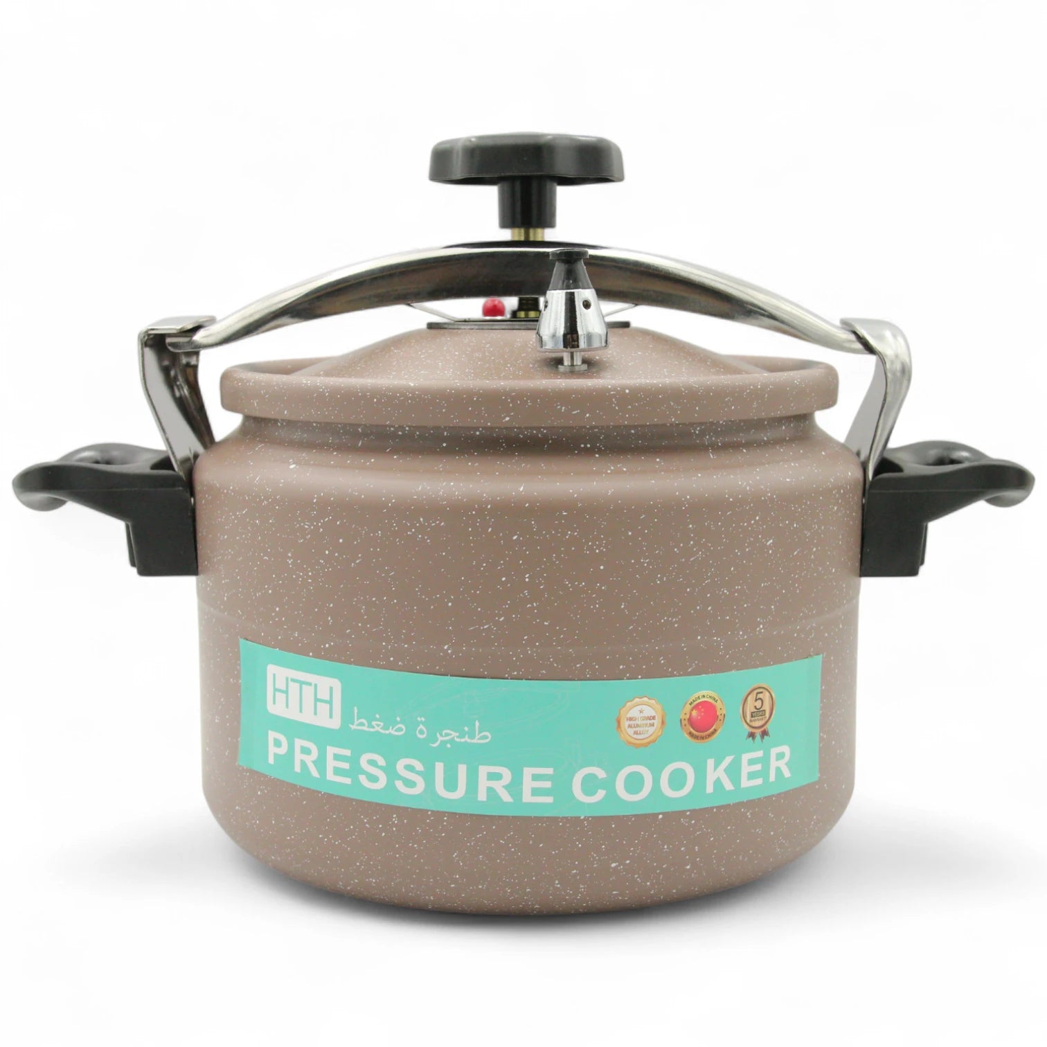 HTH 11L High-Grade Aluminum Pressure Cooker – Durable Non-Stick Cookware for Fast & Healthy Cooking | Large Capacity with Safety Lock - Damoo
