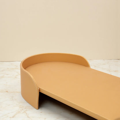 Damoo Luxury Leather Oval Tray – Elegant Coffee Serving Tray | Stylish Oval Shape for Home, Office & Gifting - Damoo