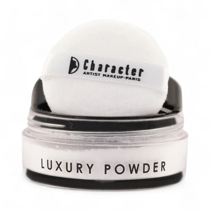 Character Luxury Powder Loose Face Powder – LP005 White | Translucent Finish, Shine Control, Long-Lasting Makeup Setting Powder - Damoo