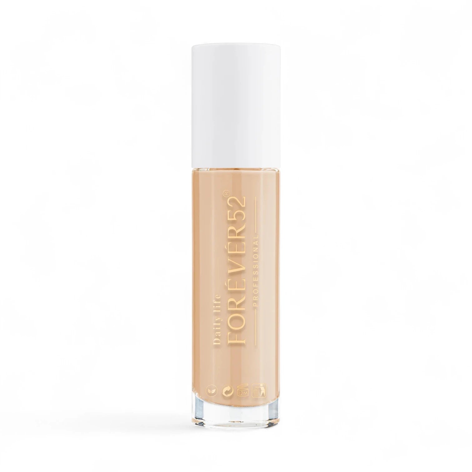 Forever52 Luxe Matte Liquid Foundation – Shade LUX004 | 30ml Oil-Free, Full Coverage, Lightweight, Waterproof, Sweat & Humidity Resistant - Damoo