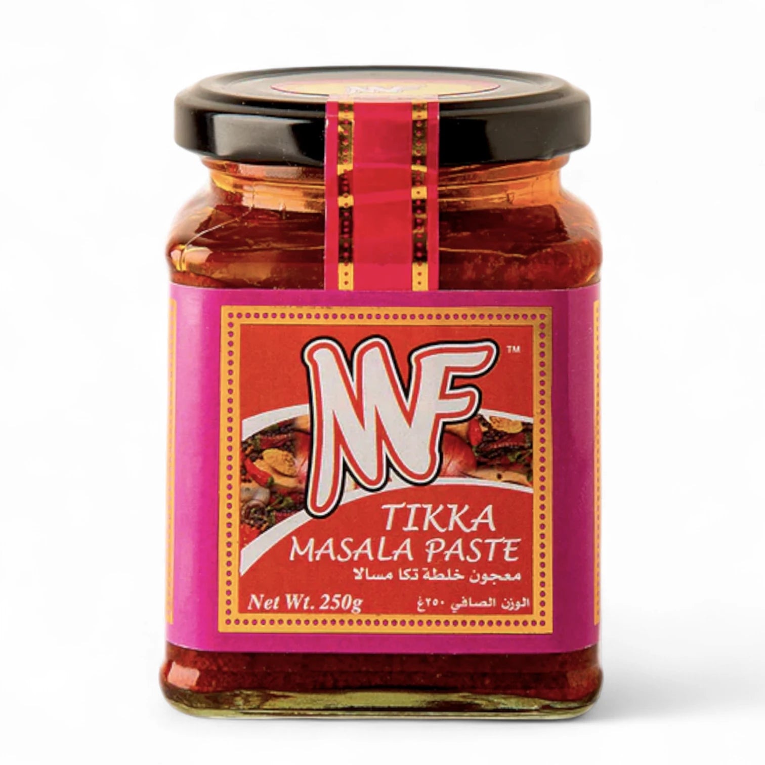 MF Tikka Masala Paste – 250g | Authentic Indian Cooking Paste for Rich, Creamy Curry Flavor | Halal, Vegetarian, No MSG - Damoo