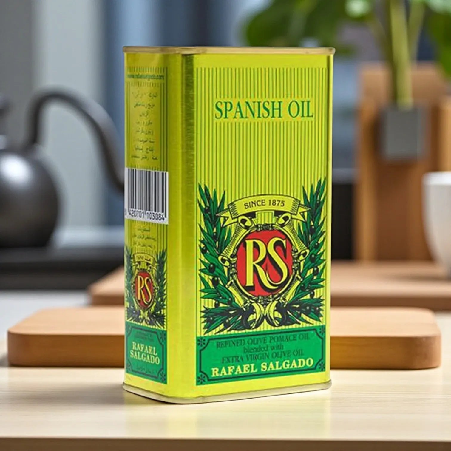 Rafael Salgado Refined Pomace Olive Oil with Extra Virgin Blend 400ml – Full-Bodied Spanish Olive Oil for Cooking, Sauteing & Dressings - Damoo