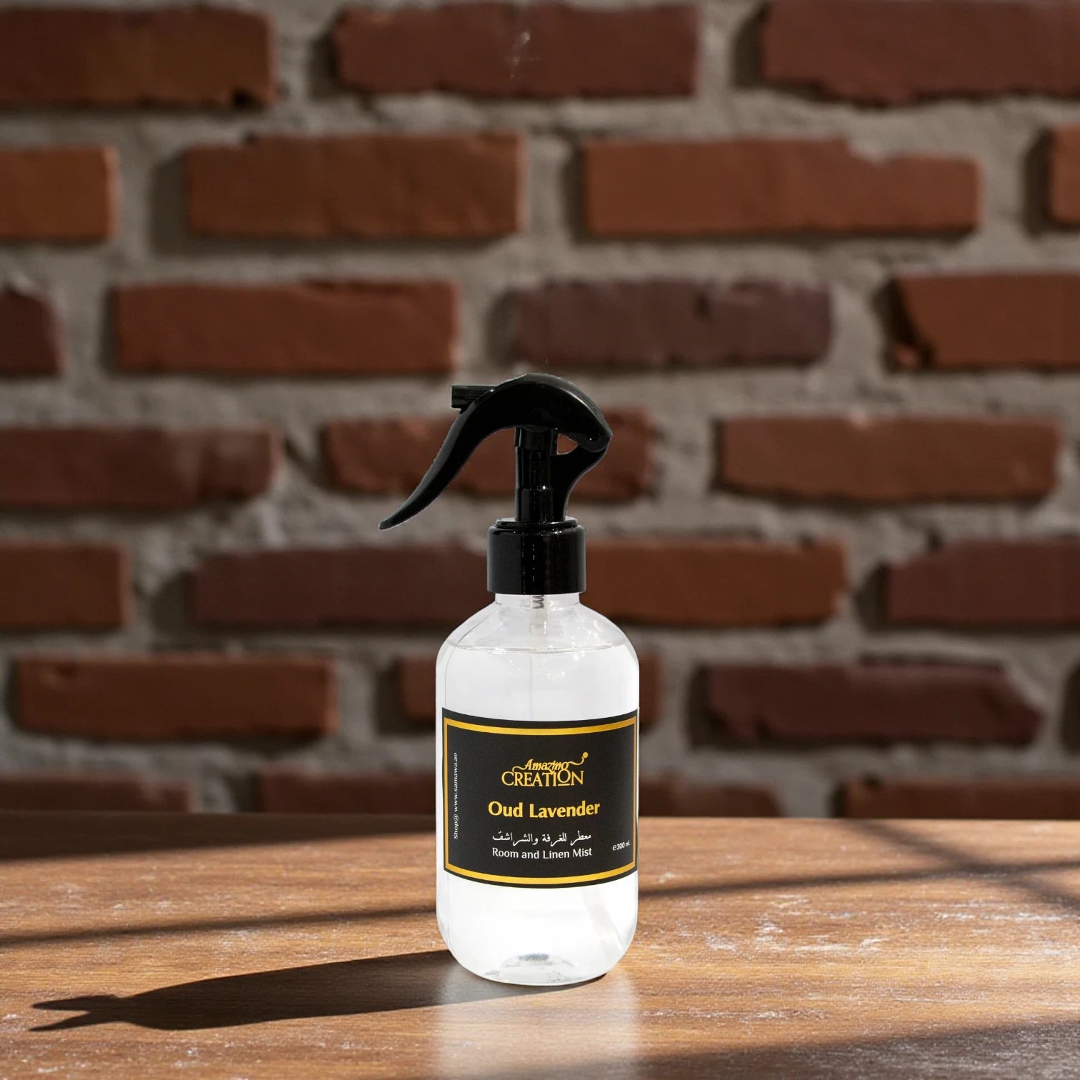 Amazing Creation Oud Lavender Room & Linen Mist – 300ml – Luxury Air & Fabric Freshener with Calming Floral & Oriental Wood Notes - Damoo
