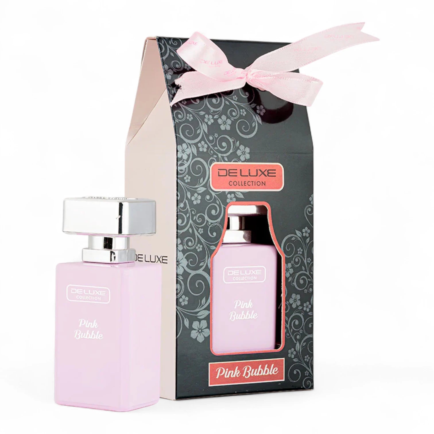 Pink Bubble Water Perfume 50ml – Floral & Musky Scent with Orange Flower, Jasmine & Amber Notes - Damoo