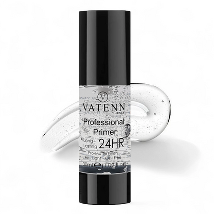 Vatenn Italy Professional Primer – #190 Transparent | Pore-Minimizing, Oil-Control, Lightweight Makeup Base for All Skin Types | Long-Lasting Smooth Finish - Damoo