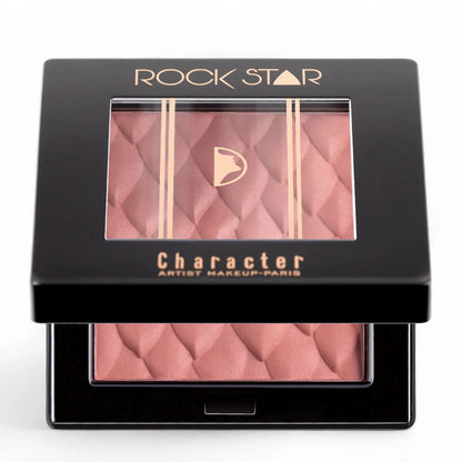 Character Rock Star Blush RSB001 | Silky Lightweight Powder Blush | Buildable, Long-Lasting, Multi-Use Cheek & Face Color - Damoo