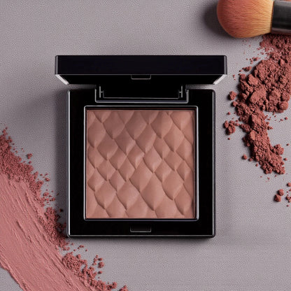 Character Rock Star Blush RSB003 | Lightweight Silky Powder Blush | Buildable, Smudge-Proof, Long-Lasting Multi-Use Face & Cheek Color - Damoo