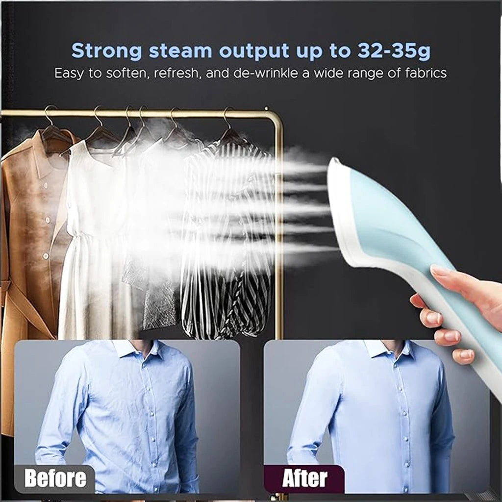 Sonashi SGS-325 Garment Steamer 1800W – Heavy-Duty Fabric Steamer with 1.8L Water Tank, Auto Shut-Off, Overheat Protection, Traditional Ironing Platform & Full Accessories for Home and Professional Use - Damoo