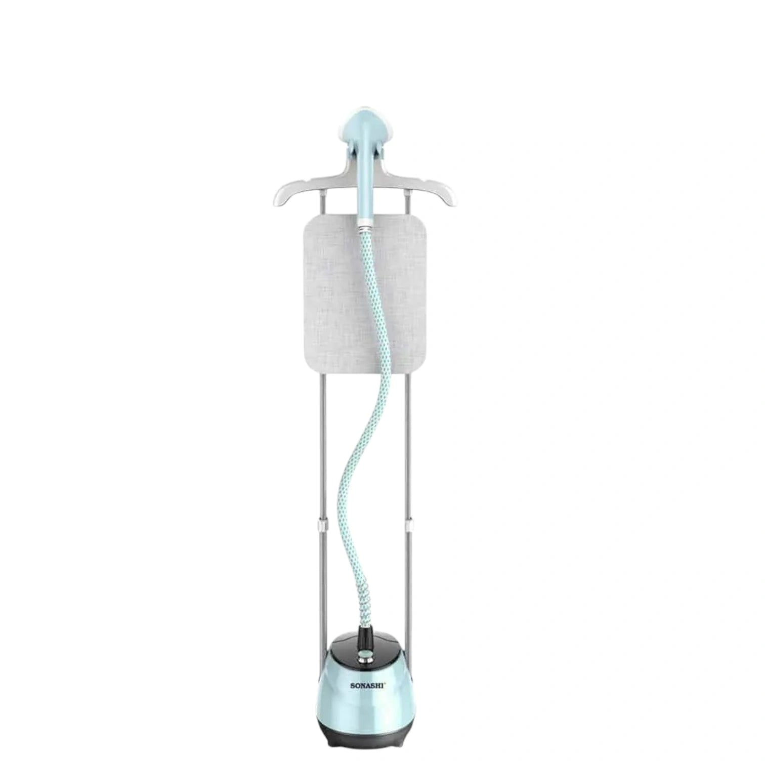 Sonashi SGS-325 Garment Steamer 1800W – Heavy-Duty Fabric Steamer with 1.8L Water Tank, Auto Shut-Off, Overheat Protection, Traditional Ironing Platform & Full Accessories for Home and Professional Use - Damoo