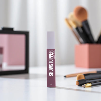 Daily Life Forever52 ShowStopper Liquid Matte Lipstick – Peach Melody SHW011 | Long-Lasting, Smudge-Proof & Lightweight 5ml - Damoo