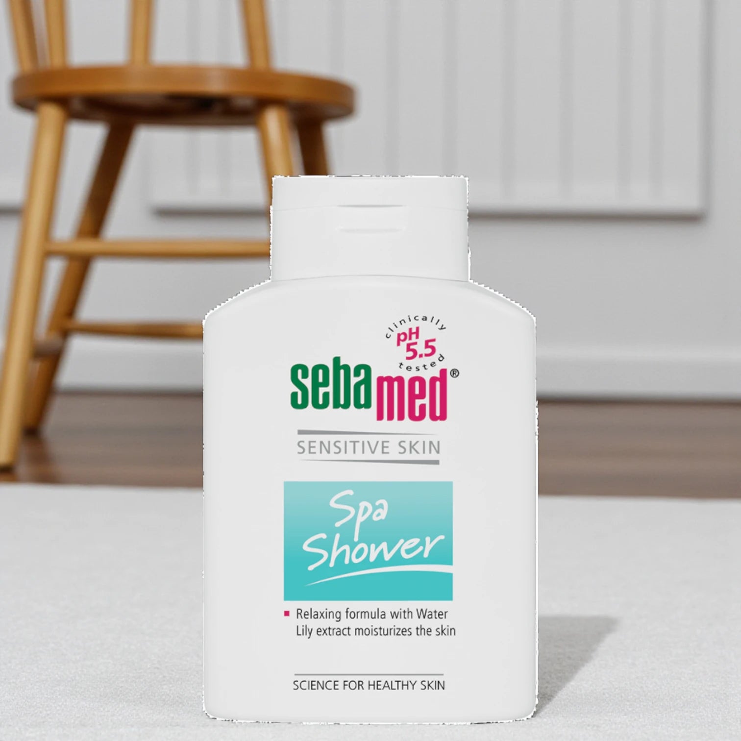 Sebamed Spa Shower 200ml – Soap-Free Body Wash for Sensitive Skin | With Water Lily Extract for Moisture & Relaxation - Damoo
