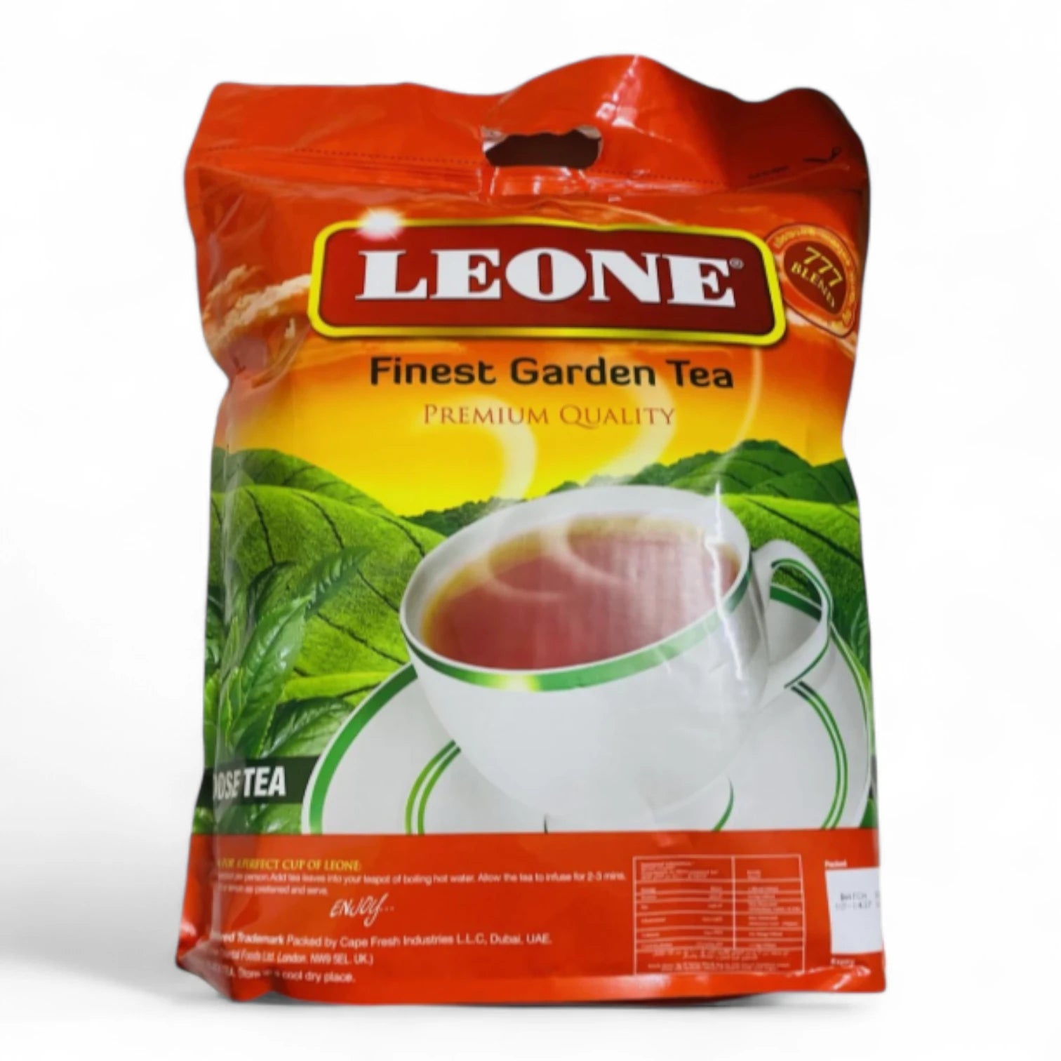 Leone Finest Garden Loose Black Tea – Premium Quality Ceylon Blend, Strong Flavor & Rich Aroma | Bulk Pack for Daily Brewing – 5 Kg - Damoo