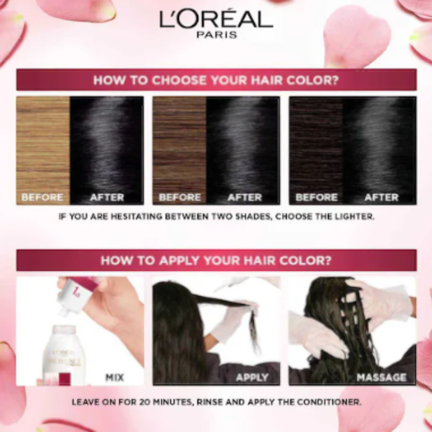 L'Oreal Paris Excellence Creme Triple Care Permanent Hair Colour 1.0 Black – Deep Rich Black, 100% Grey Coverage, Nourishing Triple Care Protection with Pro-Keratin, Ceramide & Collagen - Damoo