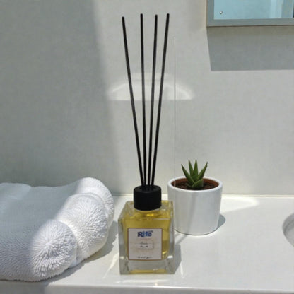 Rite Classic Reed Diffuser – Hotel-Inspired Long-Lasting Home Fragrance in Elegant Glass Bottle – 50ml Room Freshener - Damoo