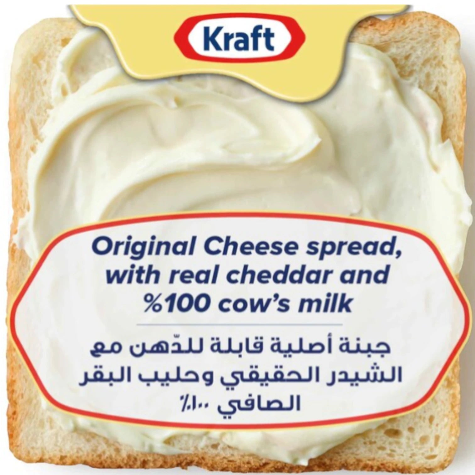 Kraft Cheddar Cheese Spread Jar – 480g | Smooth, Creamy Texture with Real Cow’s Milk Cheddar | Source of Calcium | Ideal for Sandwiches, Snacks & Dips - Damoo