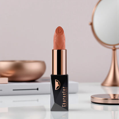 Character Cosmetics My Style Lipstick - Litchi (STL007) | Creamy Matte, Smudge-Proof, Hydrating, Long-Lasting Bold Lip Color - Damoo