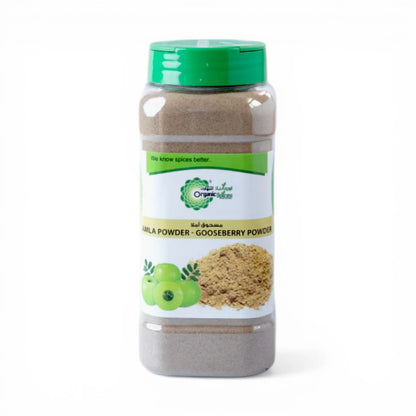 Organic Spices Amla Powder Gooseberry Powder – Natural Herbal Powder for Hair Care Skin Care & Wellness Use Rich in Nutrients & Antioxidants - Damoo