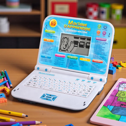 Bei Tian Children’s Learning Machine – Intelligent Educational Toy with 9 Learning Modes & 130 Functions | Early Development Laptop for Kids 3+