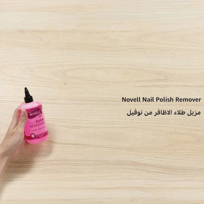 Novell Nail Polish Remover – For Artificial & Natural Nails – Fast Action, Non-Oily, Non-Acetone Formula – 300ml - Damoo
